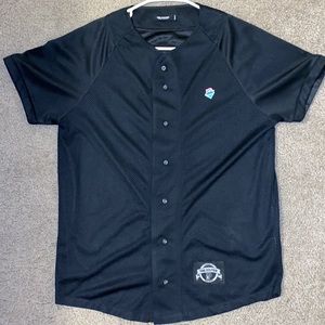 Pink dolphin baseball jersey